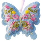 foto Vy��van� dekorace - bled�modr� mot�l